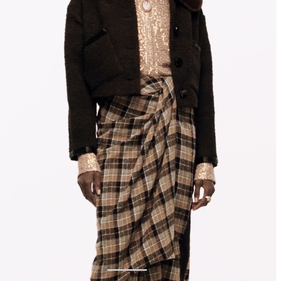 Zara draped skirt limited edition - Picture 3 of 6